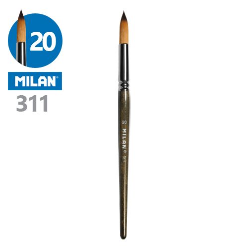 MILAN - Pensulă rotundă nr. 20 - 311
