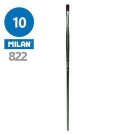 MILAN - Pensulă plată nr. 10 - 822 cu mâner ergonomic