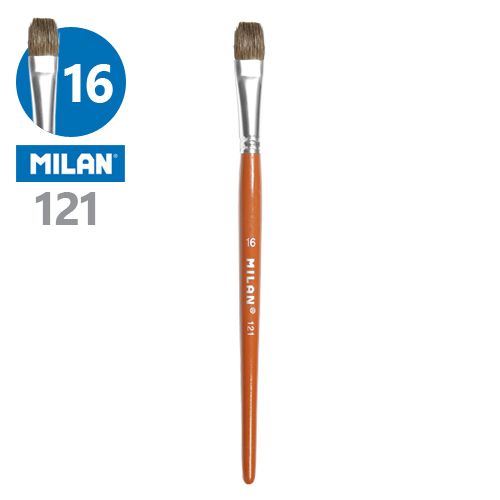MILAN - Pensulă plată nr. 16 - 121