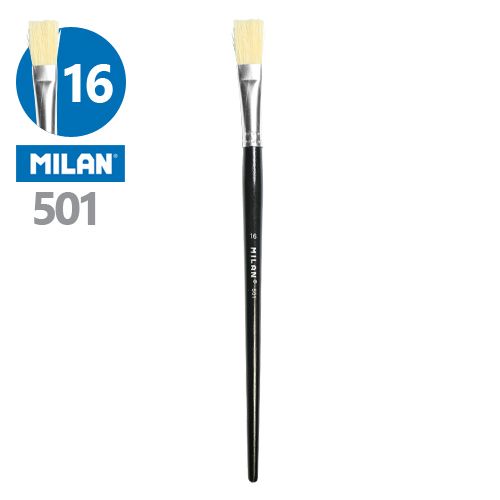 MILAN - Pensulă plată nr. 16 - 501