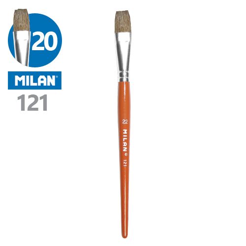 MILAN - Pensulă plată nr. 20 - 121