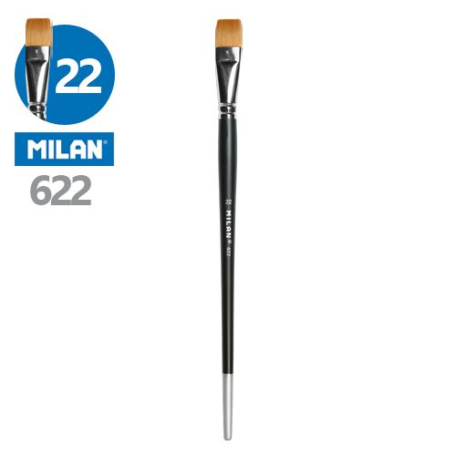 MILAN - Pensulă plată nr. 22 - 622