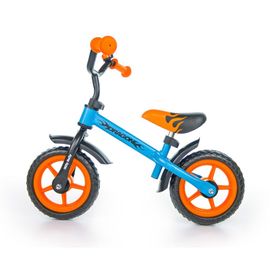 MILLY MALLY - Bicicleta fara pedale pentru copii Dragon portocaliu-albastru