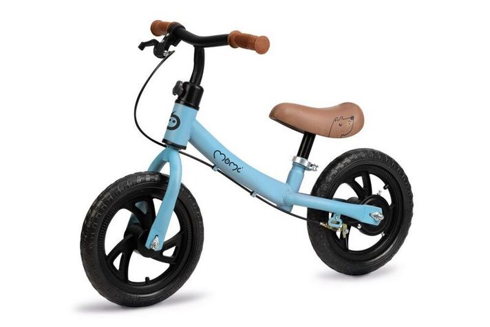 MOMI - Bicicleta fara pedale BREKI albastru