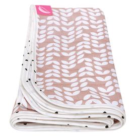 MOTHERHOOD - Pătură din bumbac muselină dublu strat Pink Classics 100x120 cm
