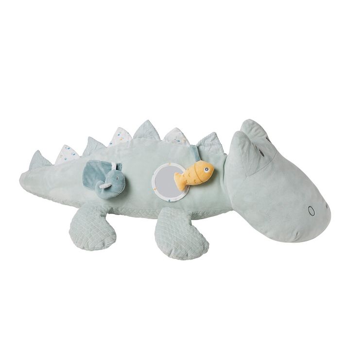 NATTOU - Jucărie de plus cu 12 activități crocodil Romeo 90x25 cm Romeo, Jules & Sally