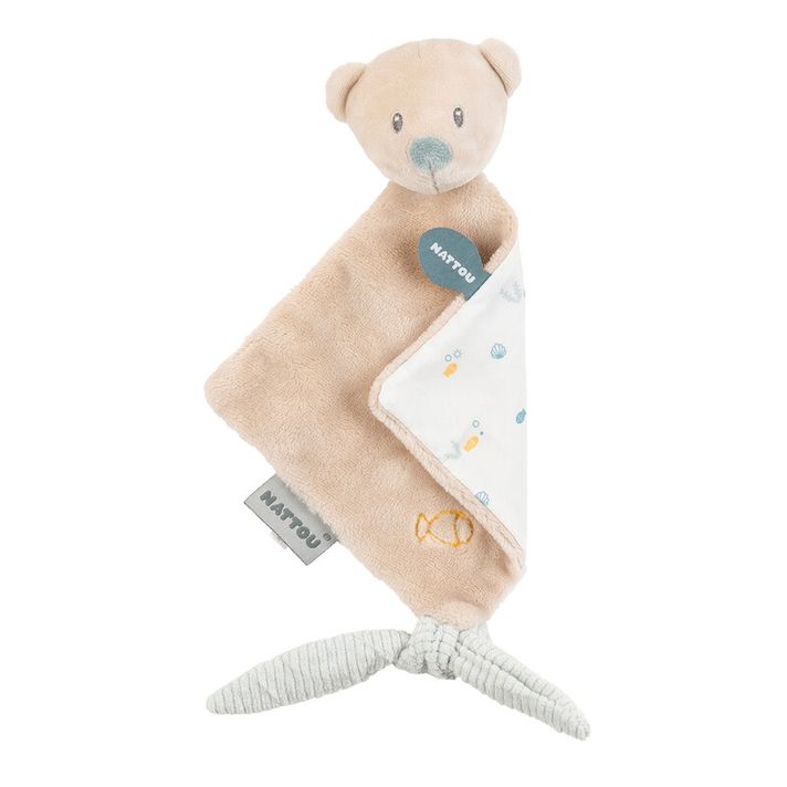 NATTOU - Jucărie de îmbrățișare pluș mini ursuleț Jules 28 cm Romeo, Jules & Sally