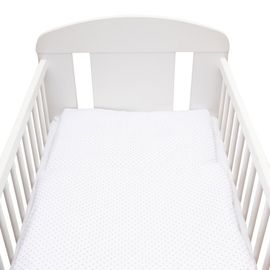 NEW BABY - Lenjerie de pat din 2 piese 90/120 cm Minka și Dots gri