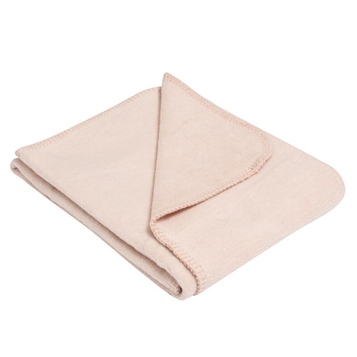 NEW BABY - Pătură de bumbac pentru copii 75x100 roz