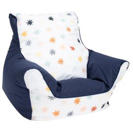 NEW BABY - Scaun pentru copii umplute cu bile, albastru