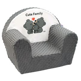 NEW BABY - Scaun pentru bebeluși Family drăguț în gri