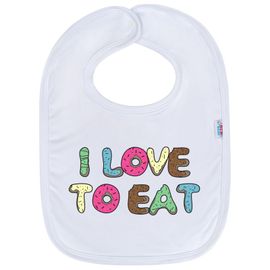 NEW BABY - Babețel pentru bebeluș I LOVE TO EAT
