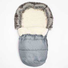 NEW BABY - Iarna sac de picioare Lux Wool graphite
