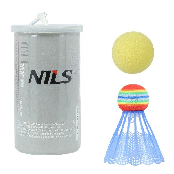 NILS - Mingi de badminton și minge de spumă NBL6092