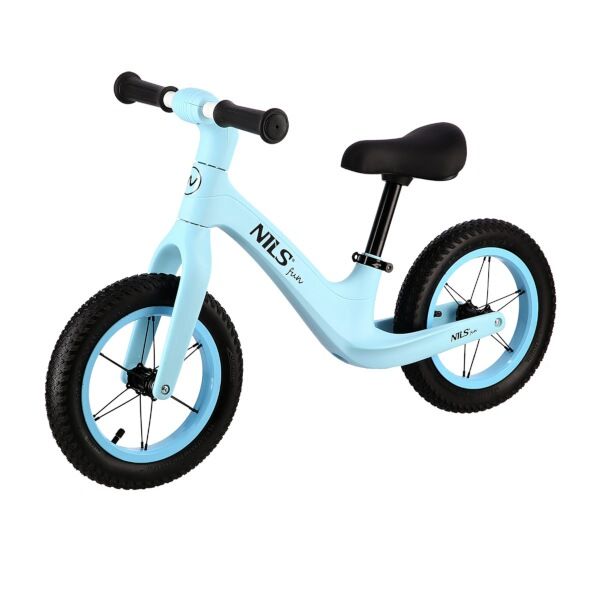 NILS - Bicicleta fara pedale pentru copii NILS Fun RB100 albastru