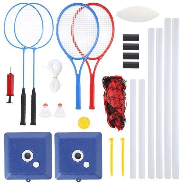 NILS - Set de tenis, badminton și volei NT0300