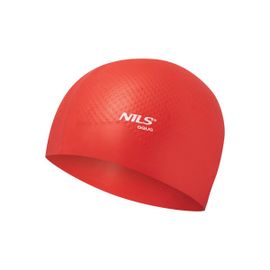 NILS - Capac de silicon Aqua NQC Dots roșu