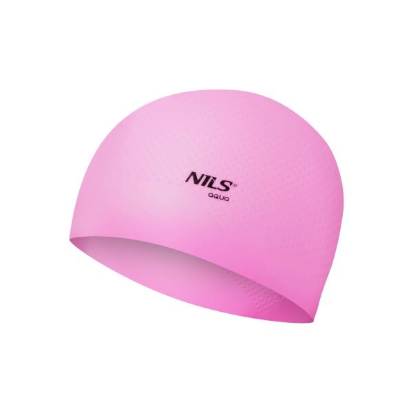 NILS - Capac de silicon Aqua NQC Dots roz