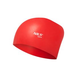 NILS - Capac de silicon pentru păr lung Aqua NQC LH roșu