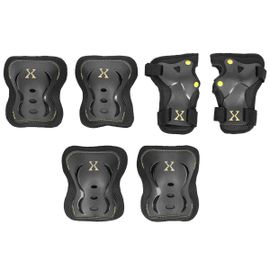NILS - Set de protecții Extreme H320 Black & Yellow M