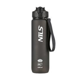 NILS - Sticlă de băut Tritan Camp NCD68 1000 ml negru