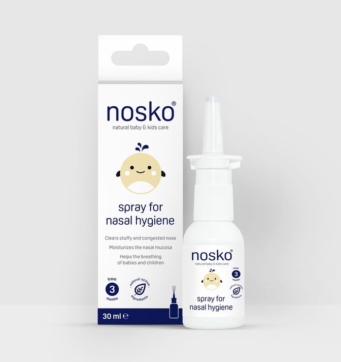 NOSKO - Spray NOSKO - soluție izotonică de apă de mare 30 ml