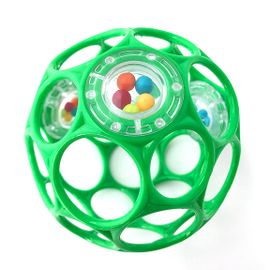 OBALL - Jucărie OBALL RATTLE 10cm seafoam 0m+