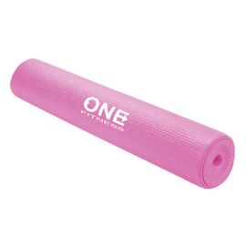 ONE FITNESS - Covoraș de yoga YM01 roz