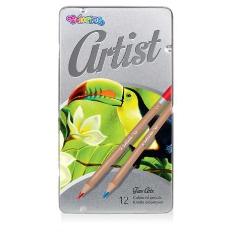 PATIO - Colorino Artist Crayons 12 culori