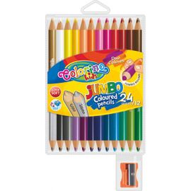 PATIO - Colorino Crayons Jumbo Duo 24 culori PATIO - Colorino Crayons Jumbo Duo 24 culori
