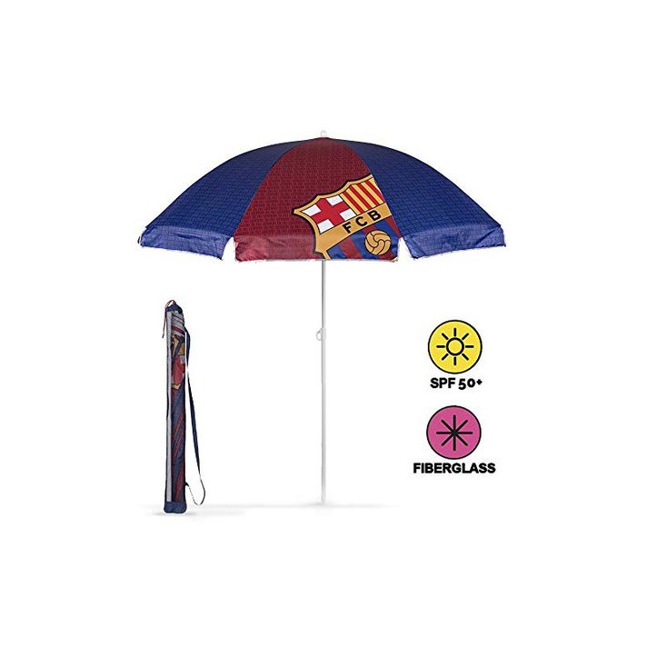 PERLETTI - Umbrela de plaja pentru copii cu protectie UV FC BARCELONA