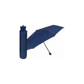 PERLETTI - Umbrelă pliantă ECONOMY / albastru închis, 96005-02