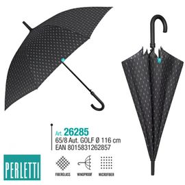 PERLETTI - Umbrelă automată bărbați PERLETTI - TIME, Geometrico, 26285
