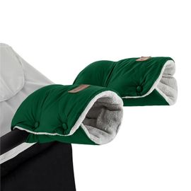 PETITE&MARS -Încălzitor de mâini / mănuși pentru cărucior Juicy Green