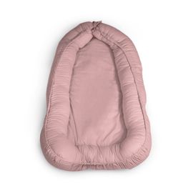 PETITE&MARS - Cuib de protecție pentru copil FEEL SAFE Dusty Pink 90 x 60 cm