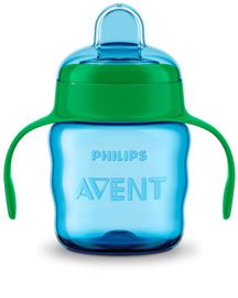 PHILIPS AVENT - Avent Cupă pentru primele înghițituri Classic 200 ml cu mânere băiat
