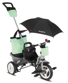 PUKY - Tricicleta pentru copii Ceety Comfort - gri deschis