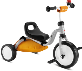 PUKY - Tricicleta pentru copii Fitsch Bundle - svetlogrey / mustar