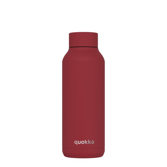 QUOKKA - Sticlă / termos din otel inoxidabil FIREBRICK RED, 510ml, 11996
