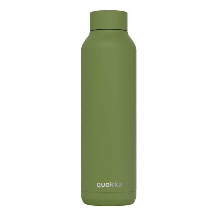 QUOKKA - Sticlă / termos din otel inoxidabil OLIVE GREEN, 630ml, 12095