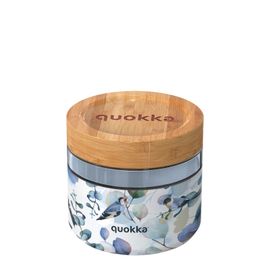 QUOKKA - Recipient alimentar din sticlă BLUE NATURE, 820ml
