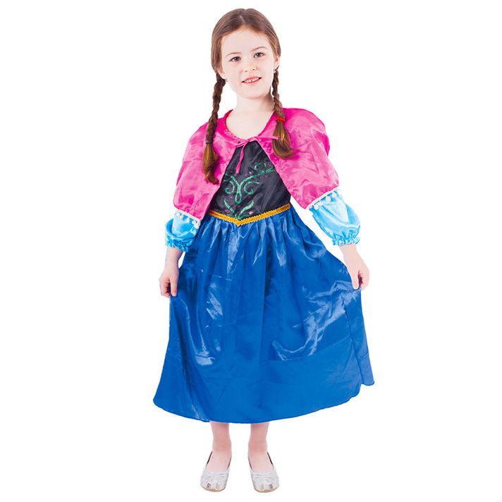 RAPPA - Costum de prințesă pentru copii regatul de iarnă (M)