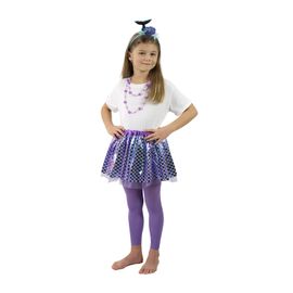 RAPPA - Costum pentru copii fusta tutu cu bentita sirena