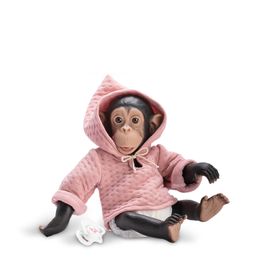 RAPPA - Păpușă realistă de Asivil din Spania, cimpanzeu Lola roz 35 cm