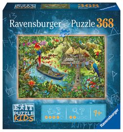 RAVENSBURGER - Exit KIDS Puzzle: Jungla 368 piese