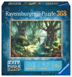 RAVENSBURGER - Puzzle Exit Kids: În pădurea magică 368 de piese