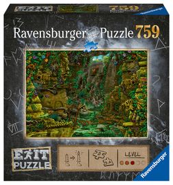 RAVENSBURGER - Puzzle de ieșire: Templul lui Ankor 759 de piese