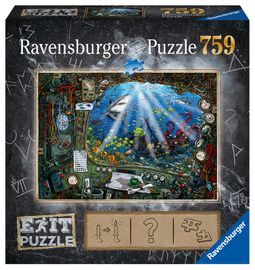 RAVENSBURGER - Puzzle de ieșire: Submarin 759 piese