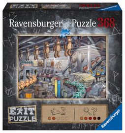 RAVENSBURGER - Puzzle de ieșire: În fabrica de jucării 368 piese