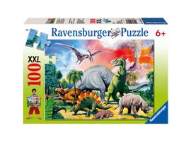 RAVENSBURGER - Printre dinozauri 100 Xxl